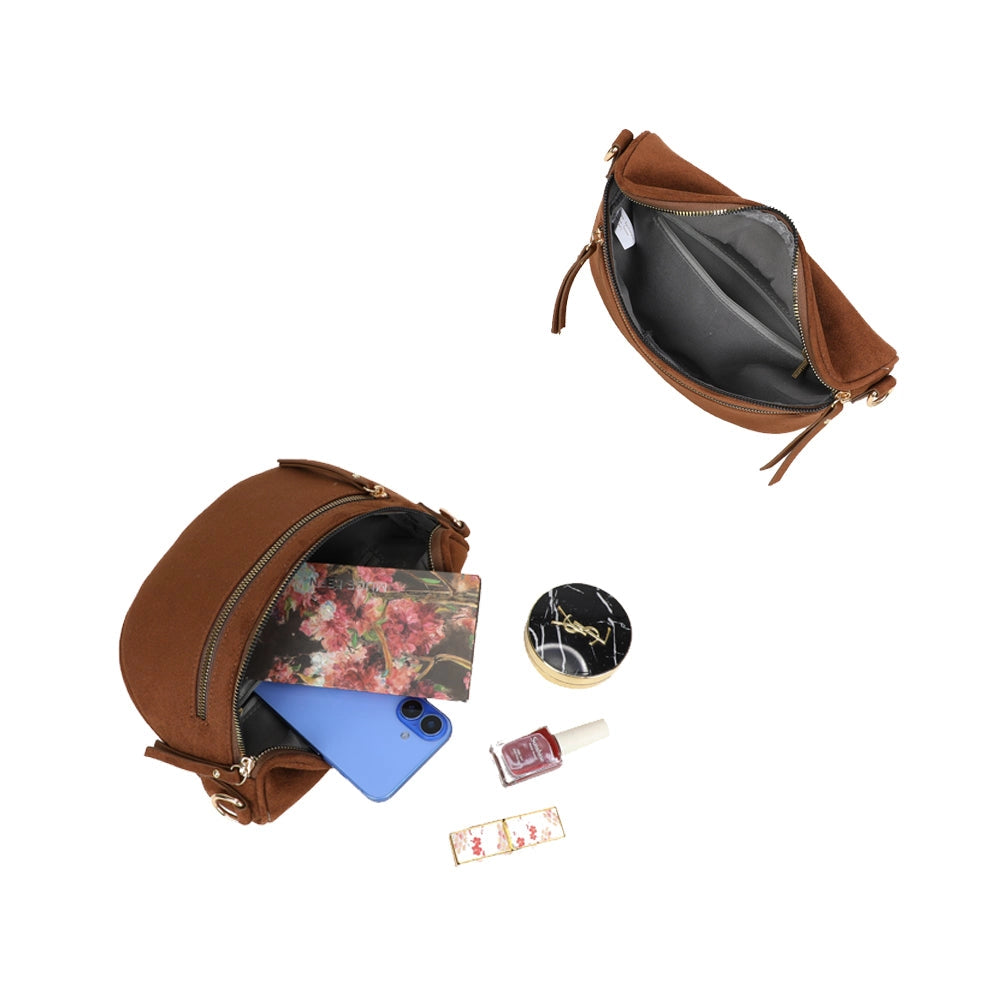 Banane bordeaux suédine