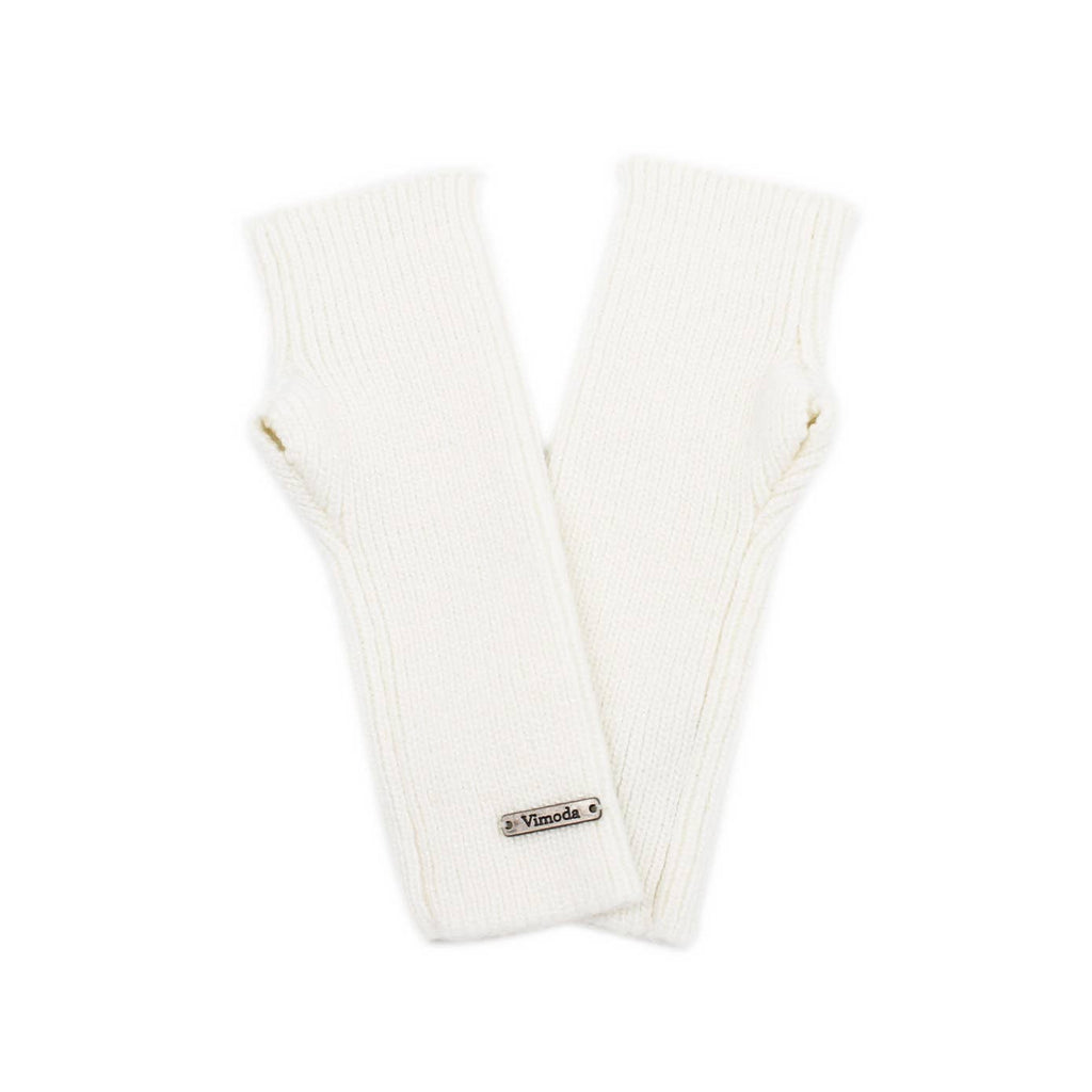 Mitaines en maille côtelée: Camel