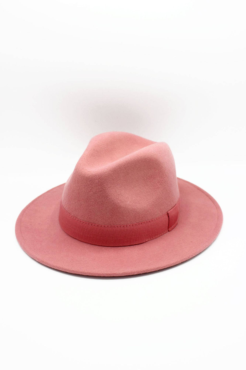 Chapeau Fedora en laine Waterproof Crushable avec ruban: Marine / 58