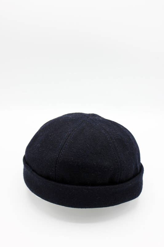 Bonnet Miki Docker en laine: Camel Clair