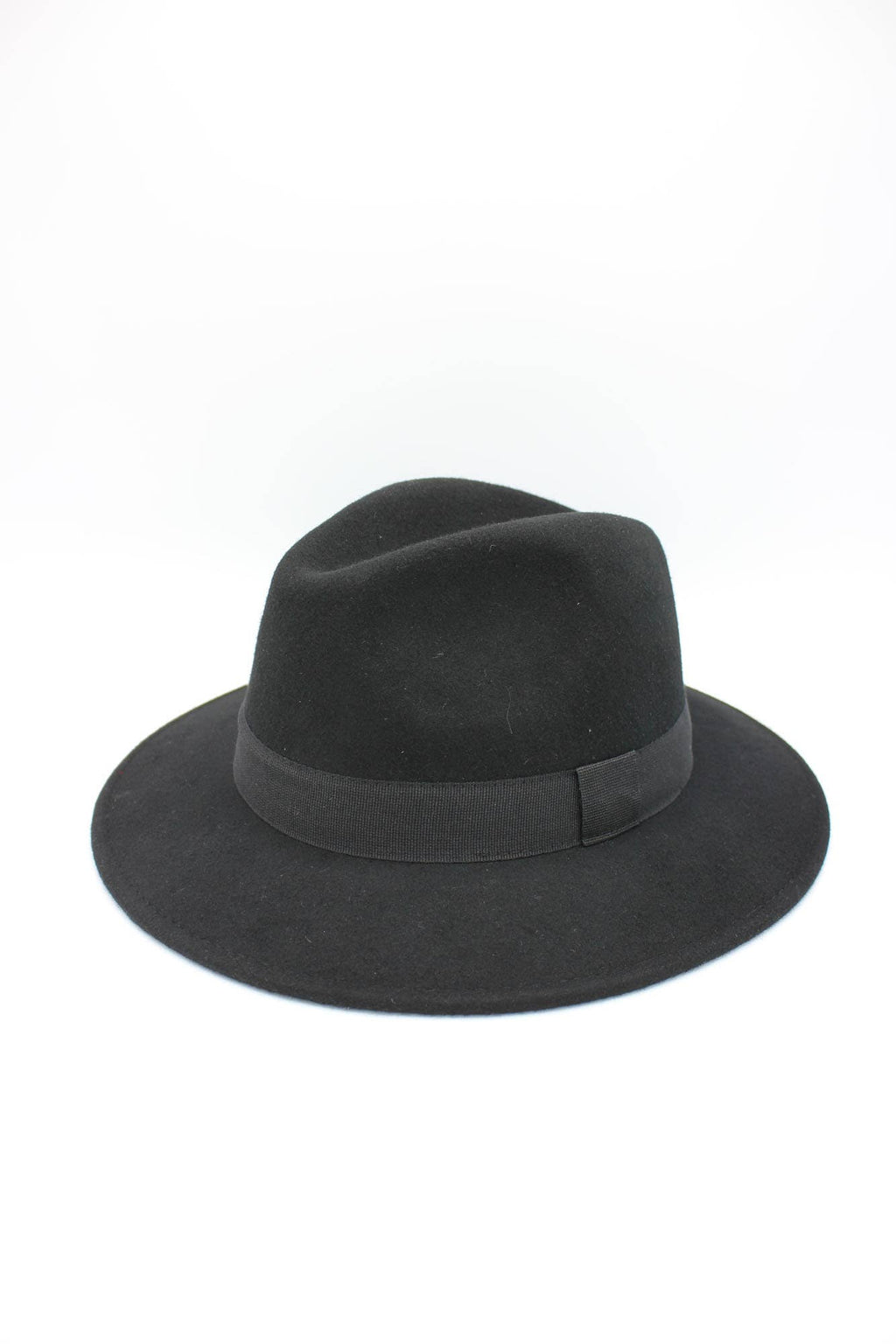 Chapeau Fedora en laine Waterproof Crushable avec ruban: Marine / 58