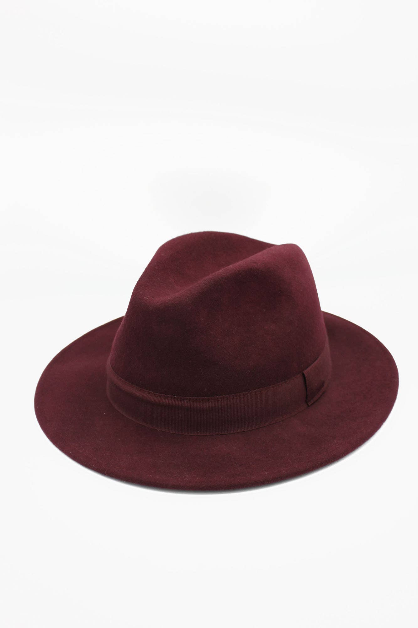 Chapeau Fedora en laine Waterproof Crushable avec ruban: Marine / 58