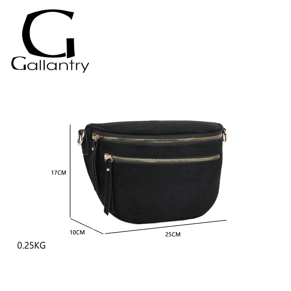 Banane noir suédine