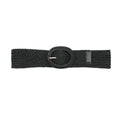 Ceinture Tressée Intemporelle: Noir