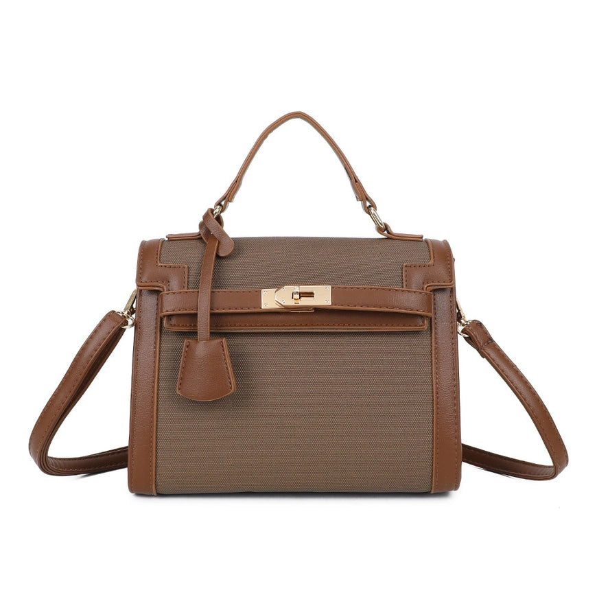 Sac à main Clémence Marron