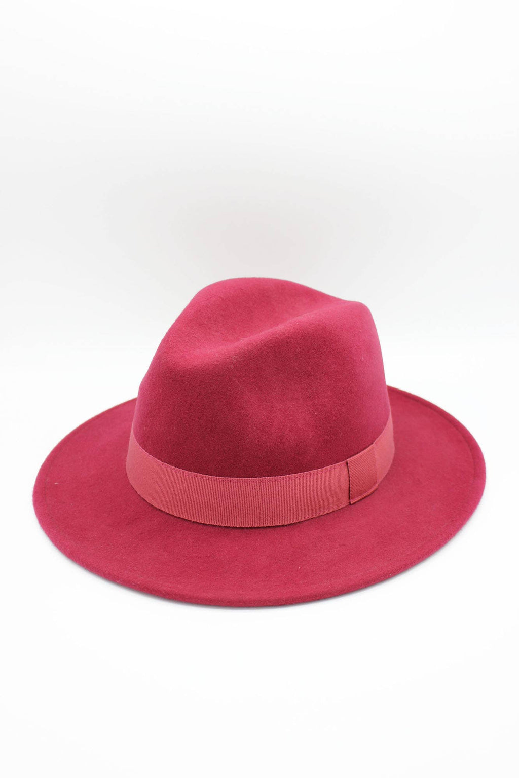 Chapeau Fedora en laine Waterproof Crushable avec ruban: Marine / 58