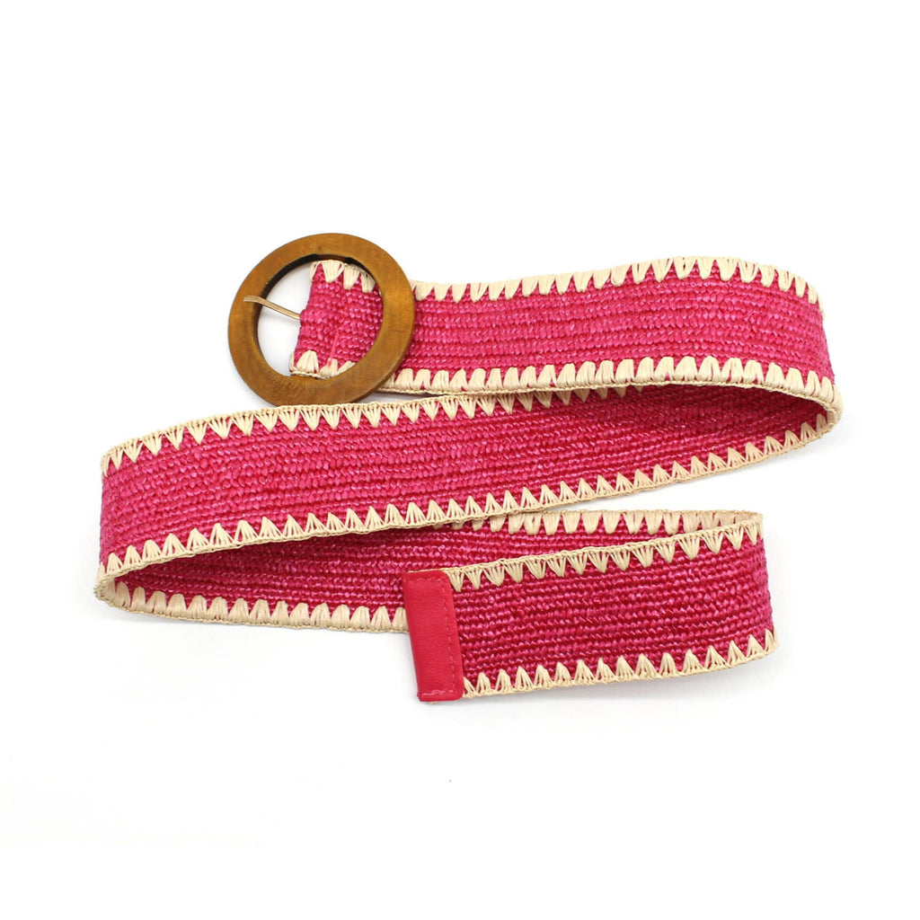 Ceinture Bohème Ronde: Fuchsia
