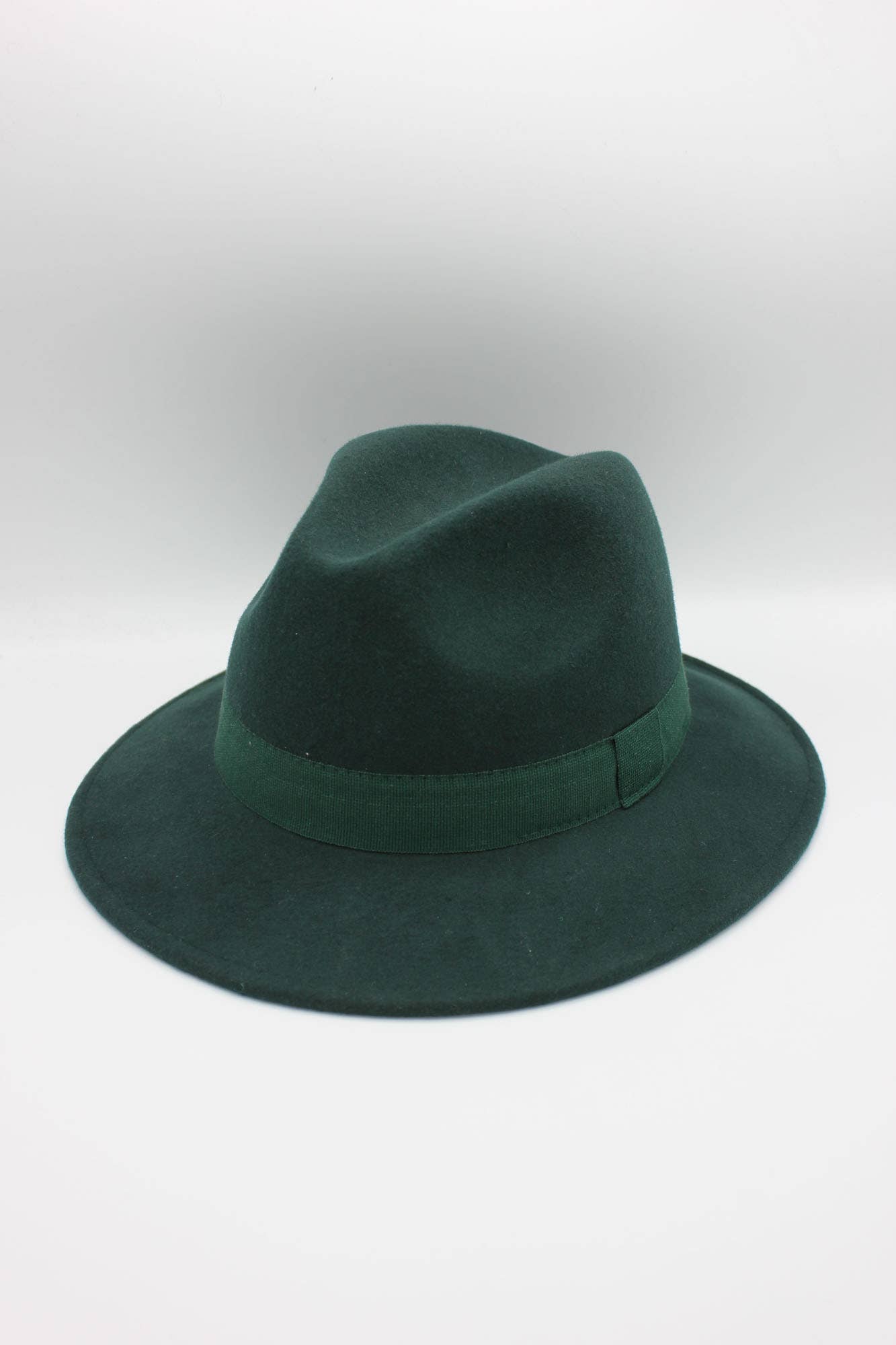 Chapeau Fedora en laine Waterproof Crushable avec ruban: Marine / 58